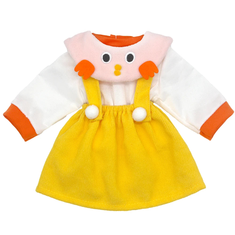Baby Doll Outfits Set with Shoes for 13-18 Inch Dolls