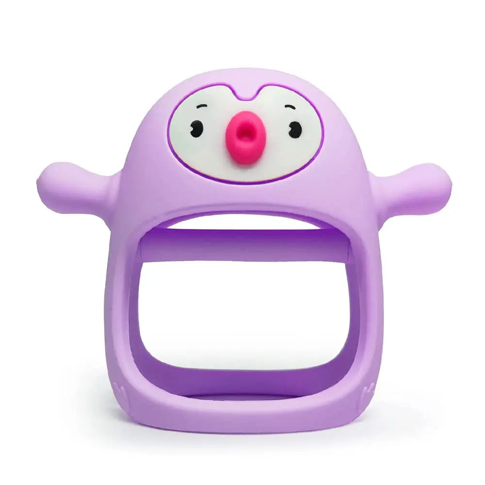 Never-Drop Silicone Teether Pacifier for Newborns