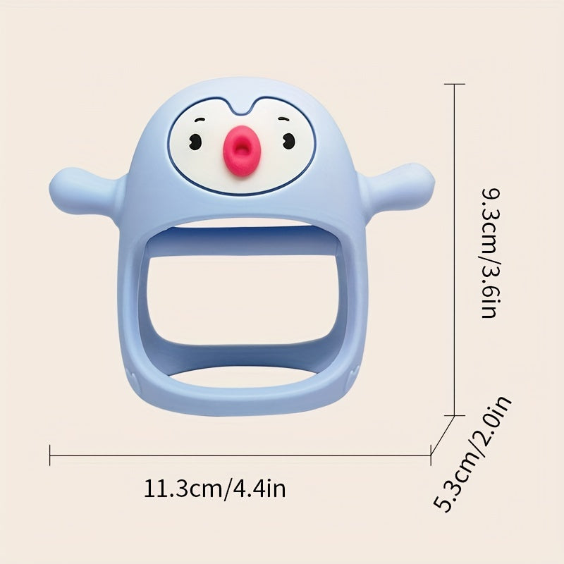 Never-Drop Silicone Teether Pacifier for Newborns