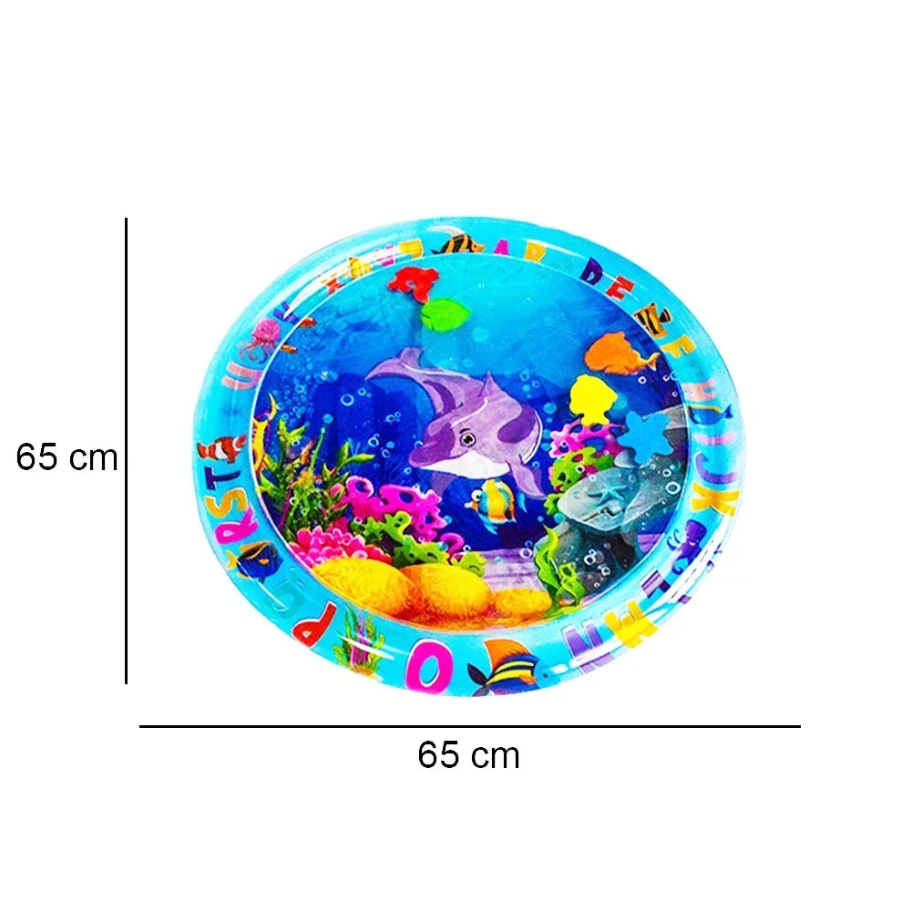 Inflatable Tummy Time Water Play Mat for Infants
