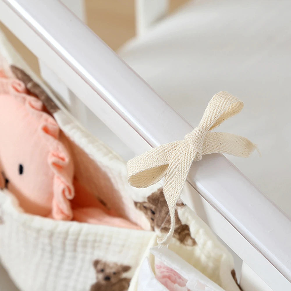 Baby Nursery Crib Organizer Caddy with 2 Pockets