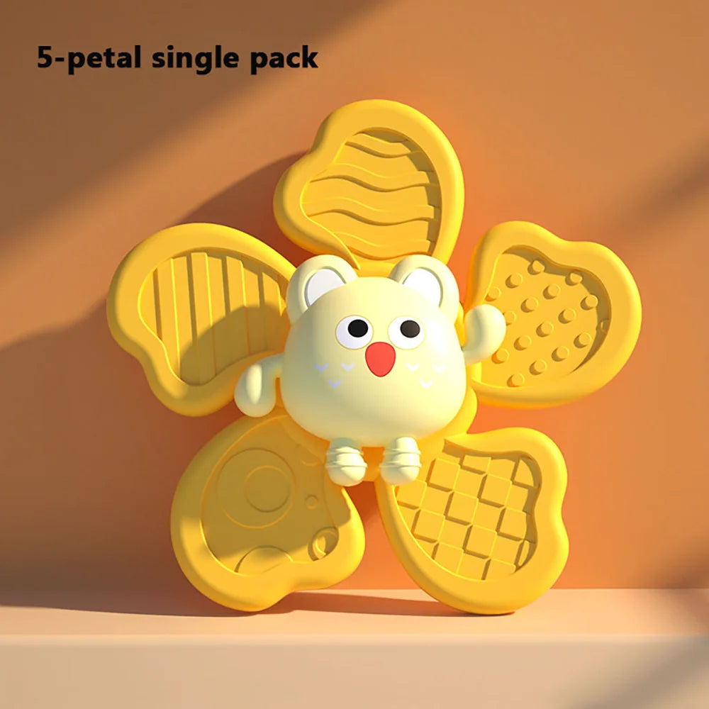 Baby Bath Sucker Spinner Fidget Rattle Toy Set