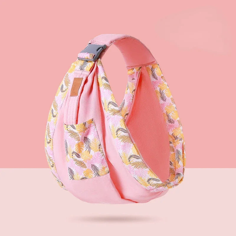 Newborn Baby Wrap Sling with Nursing Cover 0-36M