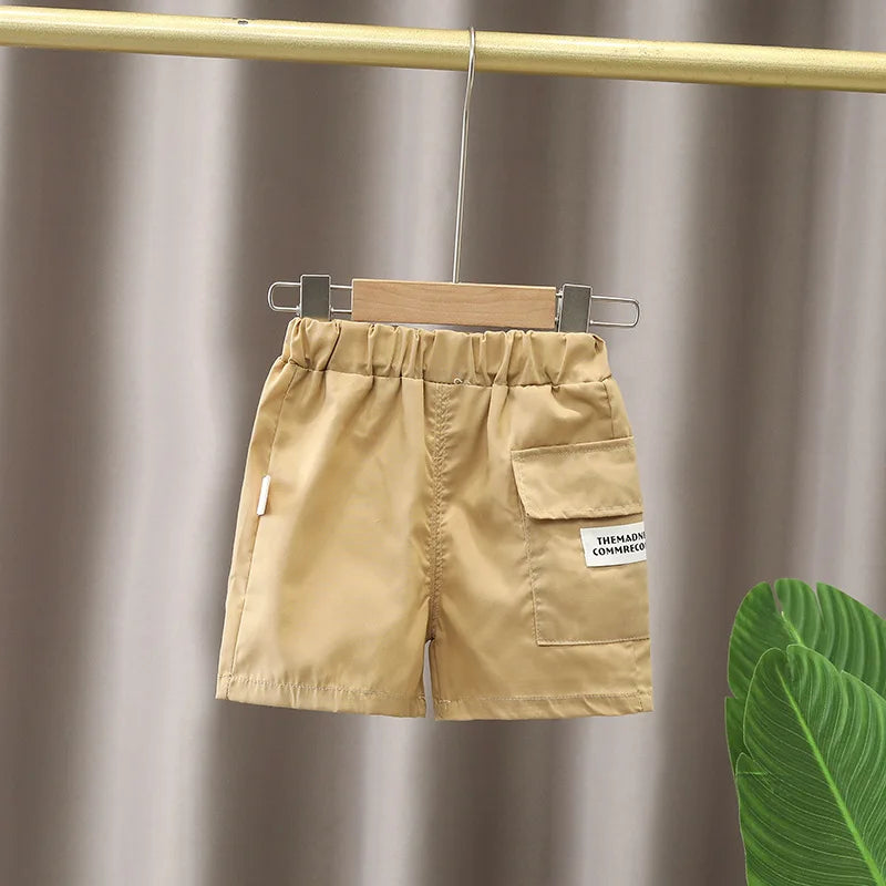 Baby Boy Summer T-Shirt & Shorts Cartoon Outfit Set