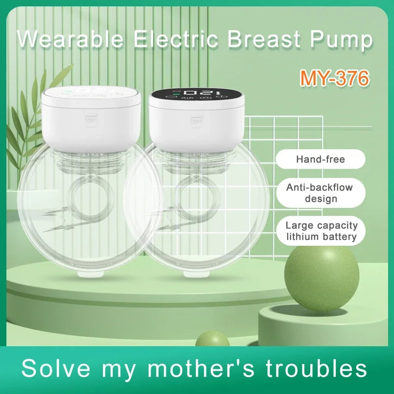 Wearable Hands-Free Electric Breast Pump