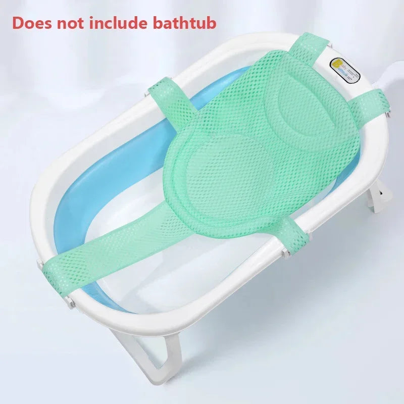 Baby Bath Net Mat with Anti-Slip Bathtub Seat Cushion