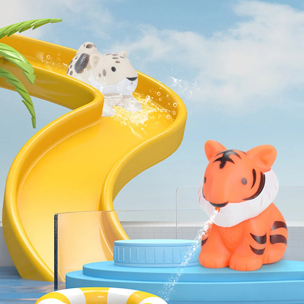 Cute Sea Animal Squeeze Float Bath Toys for Kids
