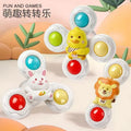 Baby Bath Sucker Spinner Fidget Rattle Toy Set