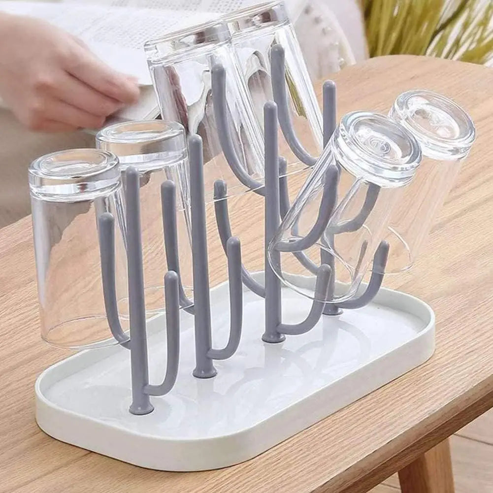 Baby Bottle Drying Rack with Detachable Holder