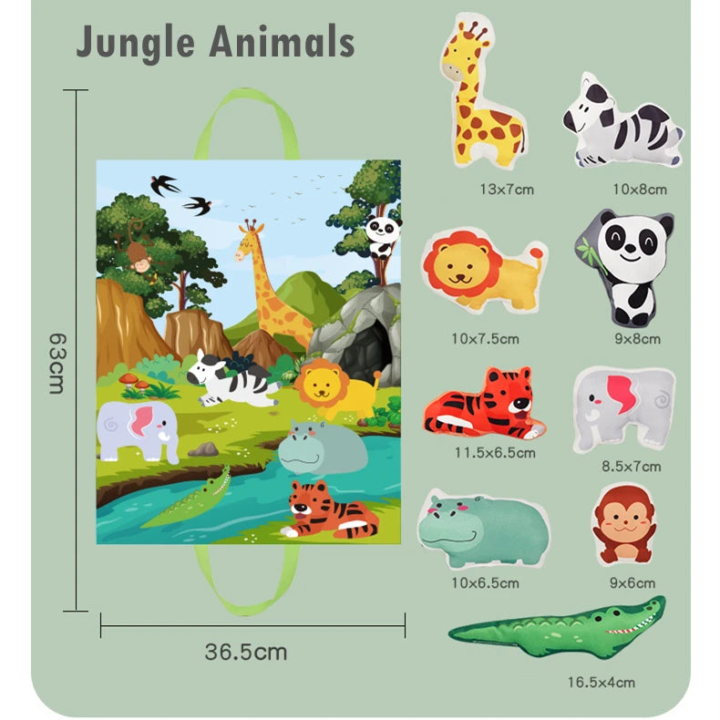 Soft Car Toy Set with Play Mat for Toddlers 12-18M