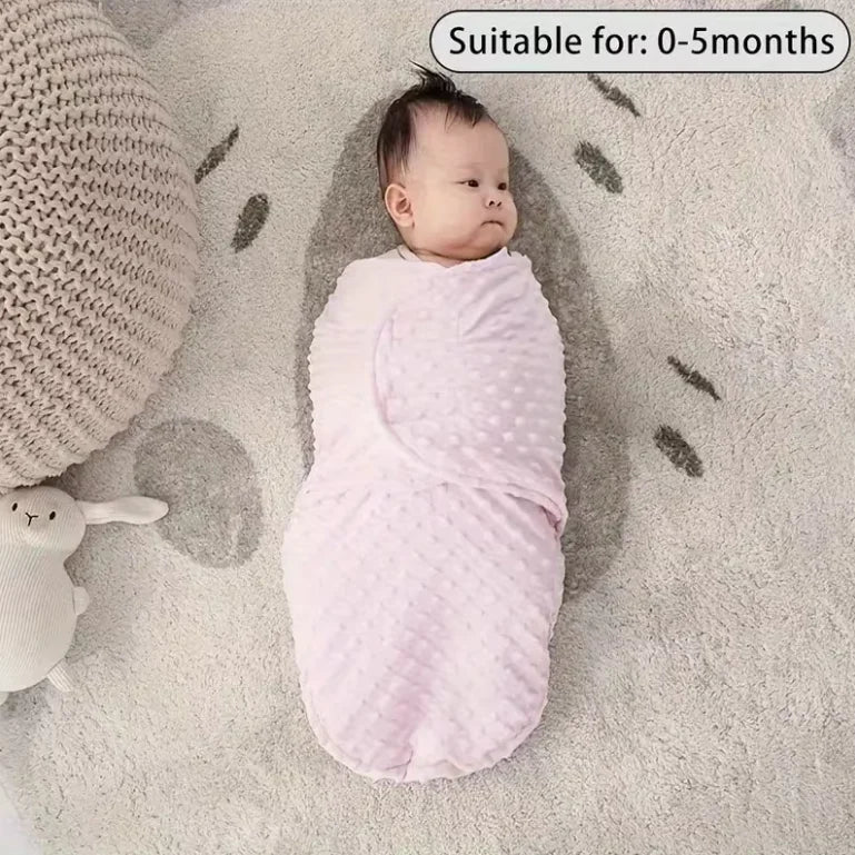 Newborn Cartoon Swaddle Blanket for 0-6 Months