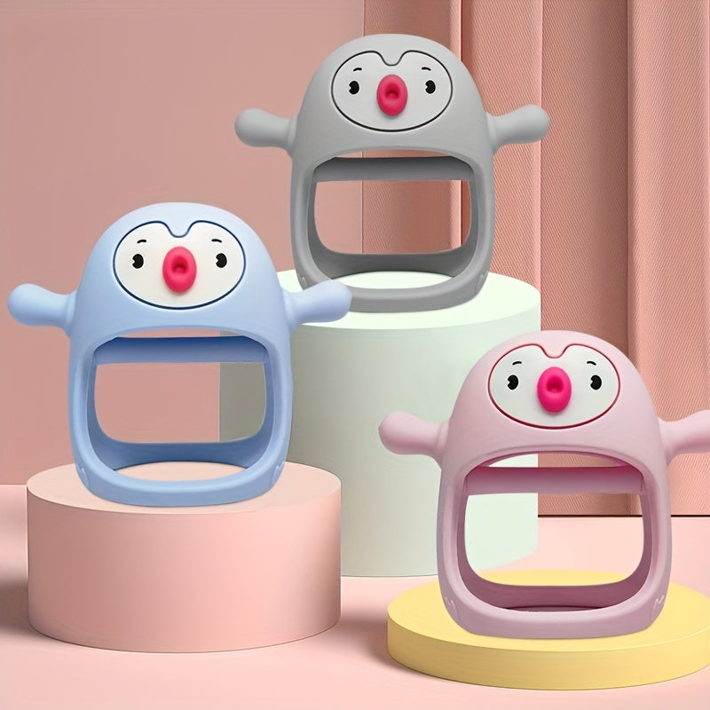 Never-Drop Silicone Teether Pacifier for Newborns