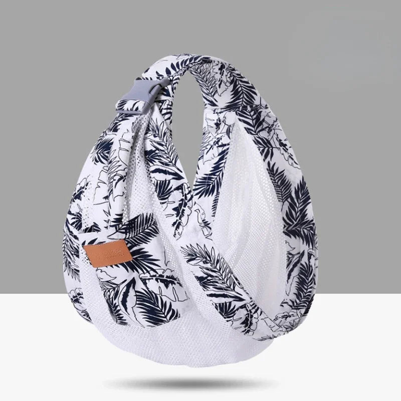 Newborn Baby Wrap Sling with Nursing Cover 0-36M