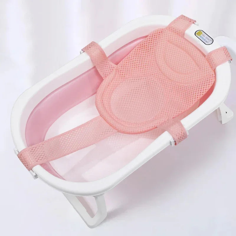 Baby Bath Net Mat with Anti-Slip Bathtub Seat Cushion