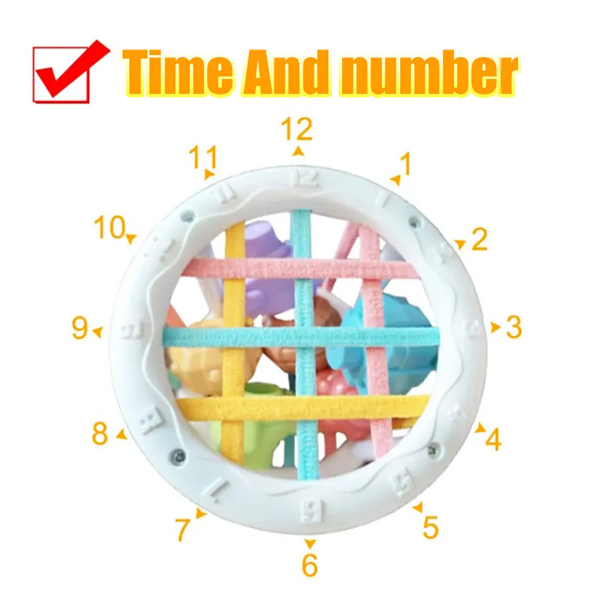 Montessori Colorful Blocks Sorting Game for Babies