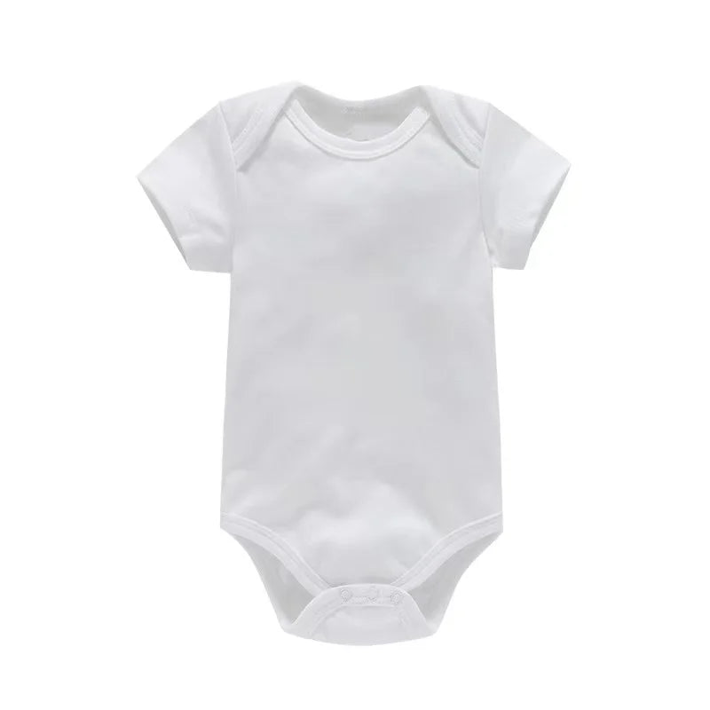 Baby Bodysuit Solid Color Romper Jumpsuit for Newborns