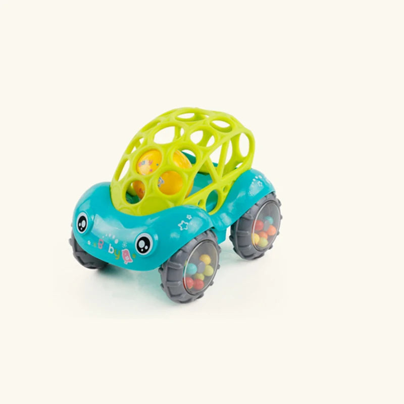 Sensory Teething Rattle Toy for Babies 0-36 Months