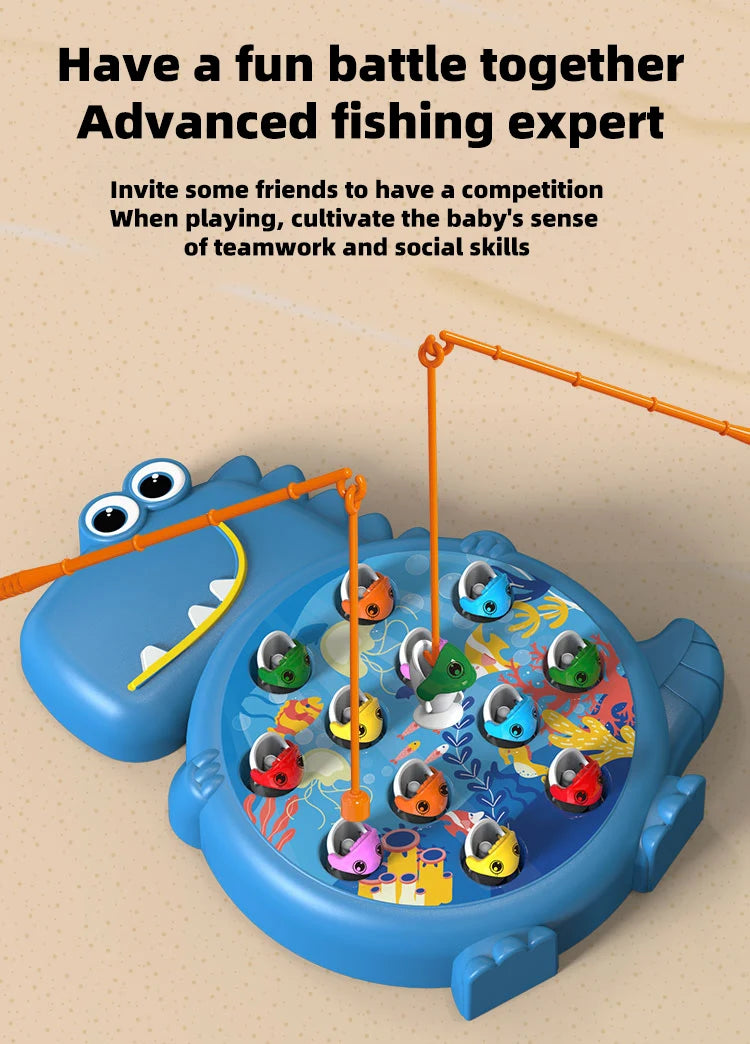 Baby Magnetic Fishing Educational Toy for Toddlers