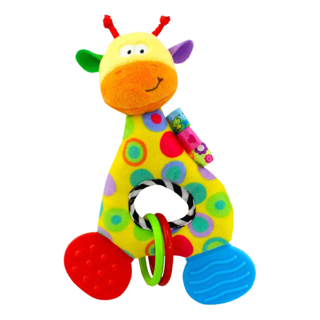Giraffe Stuffed Plush Teether Doll for Newborns