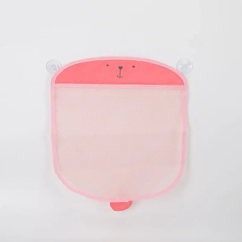 Animal Bath Toy Mesh Bag Organizer with Suction Cups