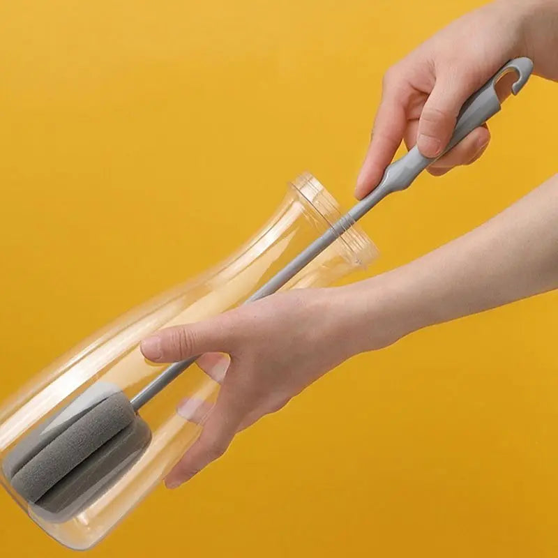 Baby Bottle Brush 360° Rotation Silicone Cleaning Tool
