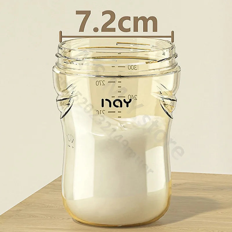 Wide Mouth Newborn Baby Bottle with Learning Nipple