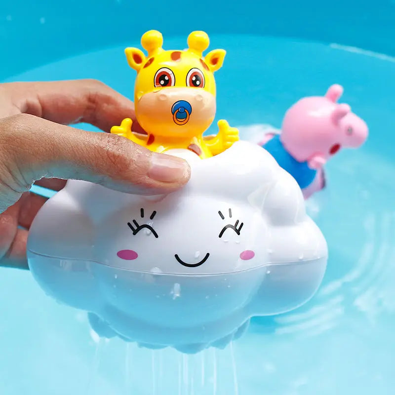 Water Spraying Cloud Shower Bath Toy for Toddlers