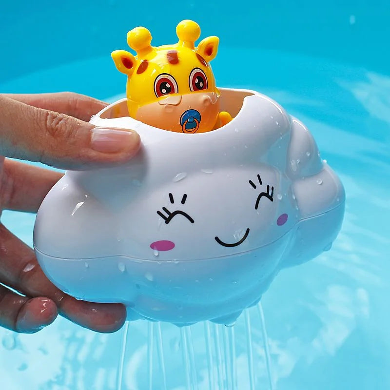 Water Spraying Cloud Shower Bath Toy for Toddlers