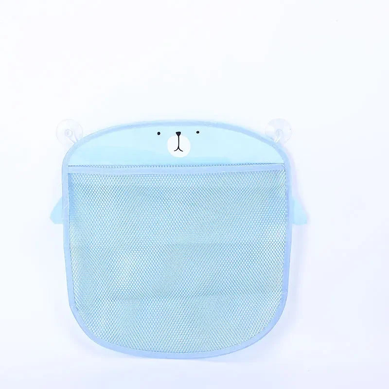 Animal Bath Toy Mesh Bag Organizer with Suction Cups