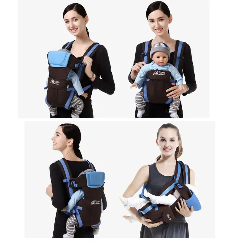 4-in-1 Ergonomic Baby Carrier Newborn to Toddler