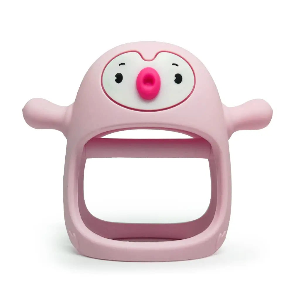 Never-Drop Silicone Teether Pacifier for Newborns