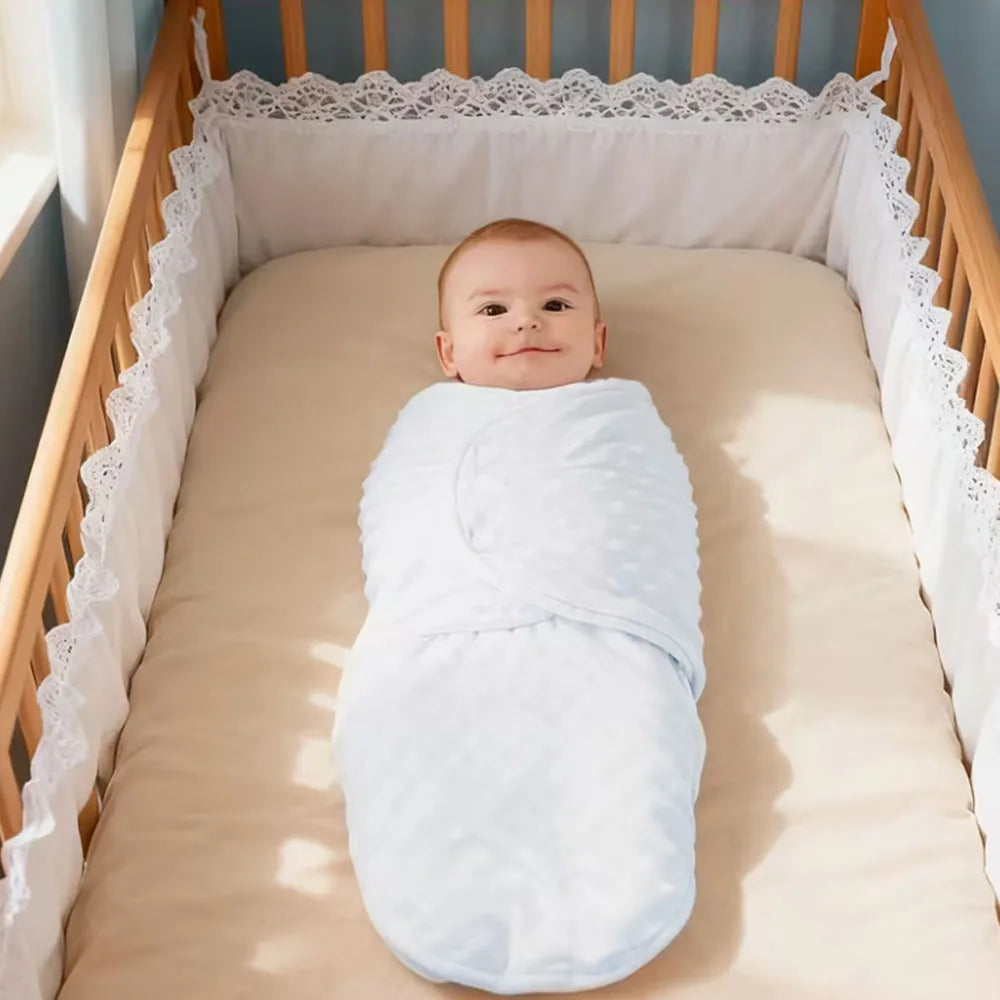 Newborn Cartoon Swaddle Blanket for 0-6 Months