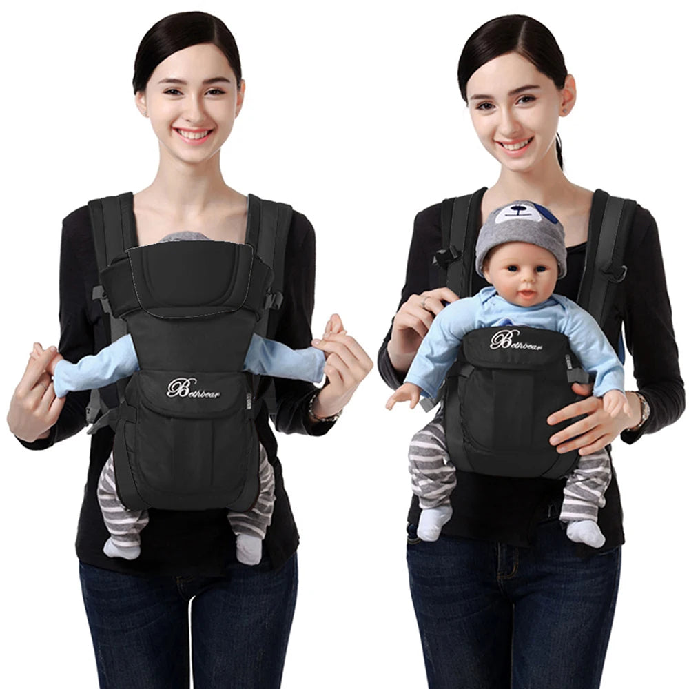 4-in-1 Ergonomic Baby Carrier Newborn to Toddler