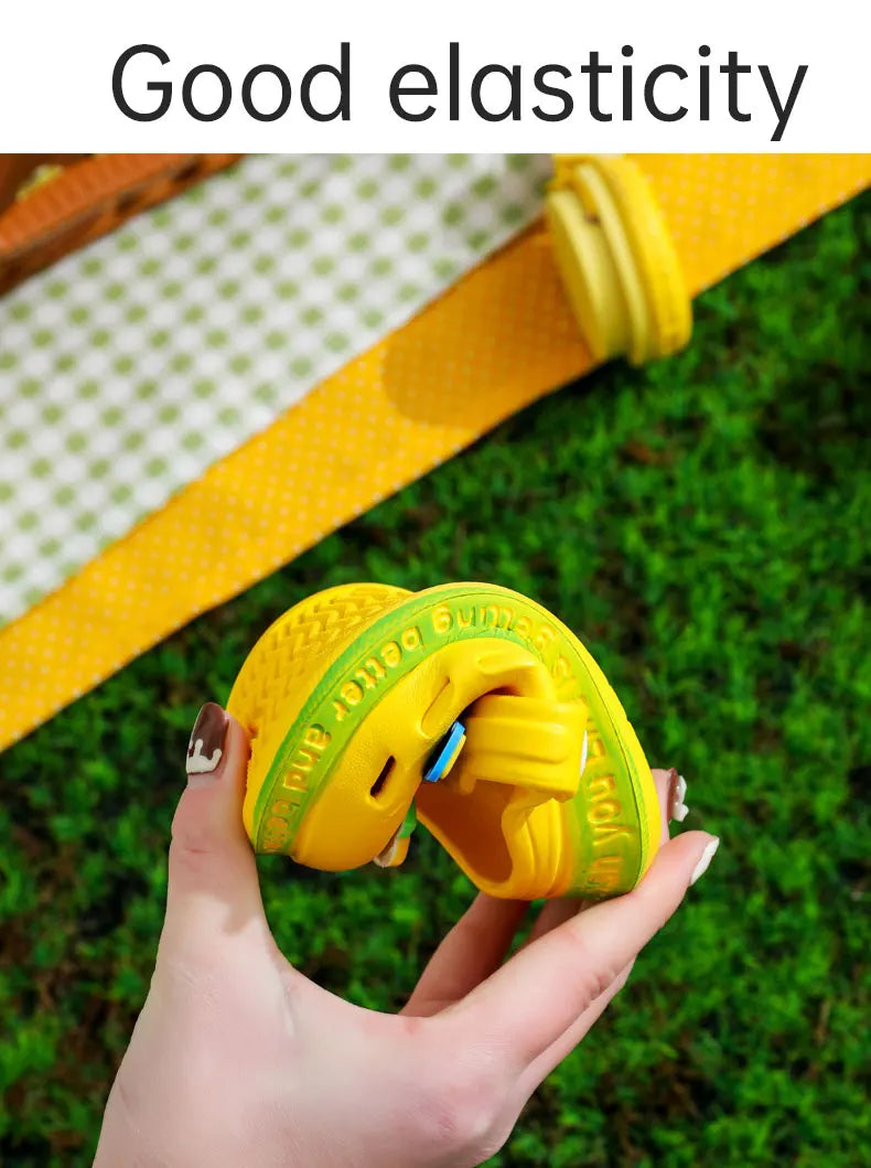 Summer Kids Sandals | Soft Anti-Skid Cartoon Hole Shoes for Boys & Girls