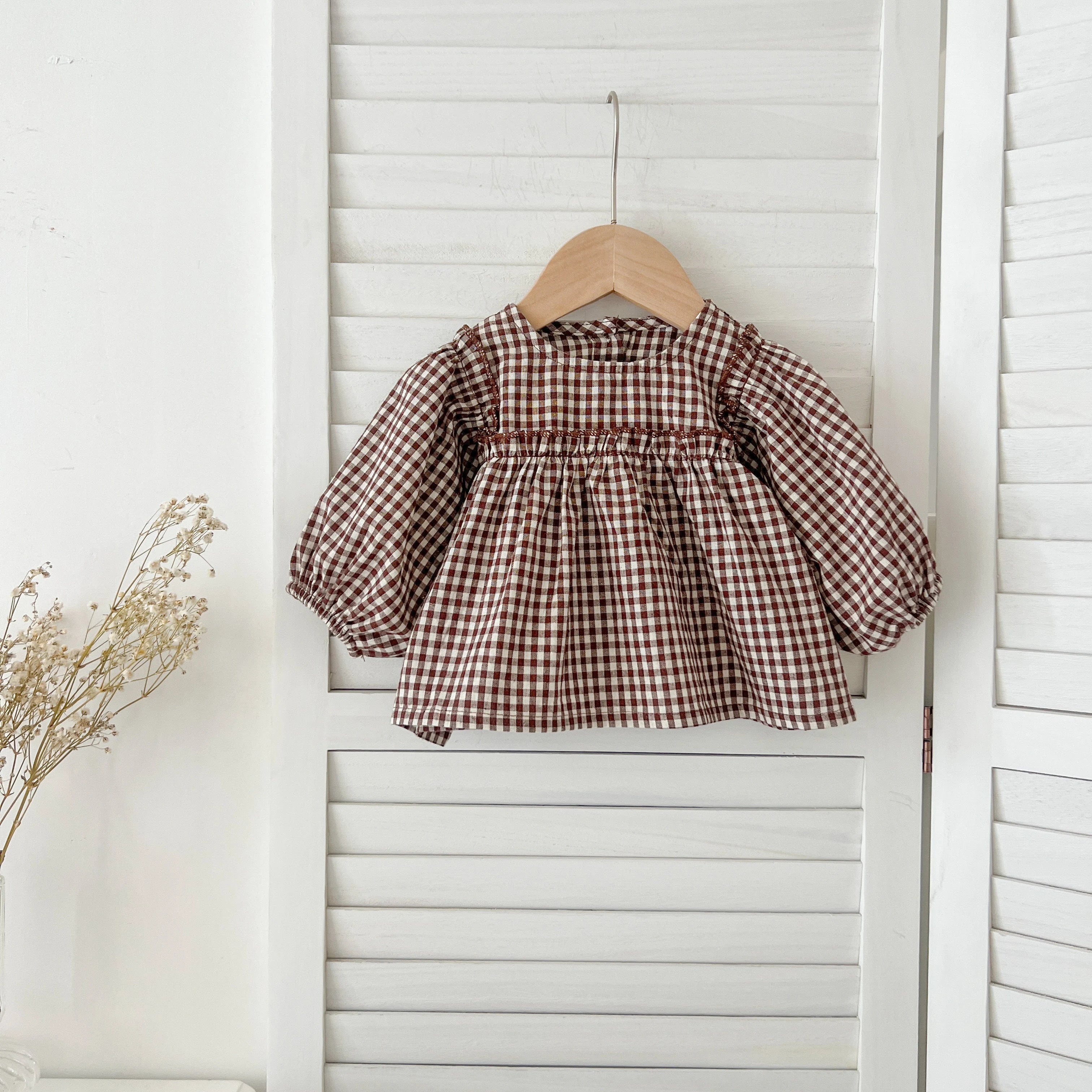 Baby Girl Plaid Tee & Bloomer 2-Piece Set 0-2 Years