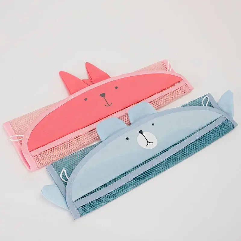 Animal Bath Toy Mesh Bag Organizer with Suction Cups