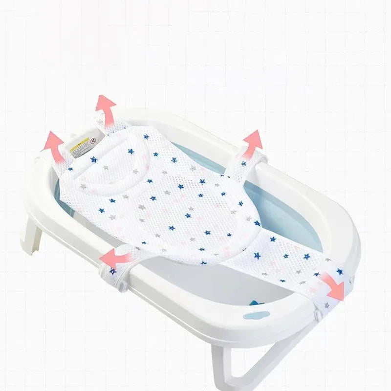 Baby Bath Net Mat with Anti-Slip Bathtub Seat Cushion