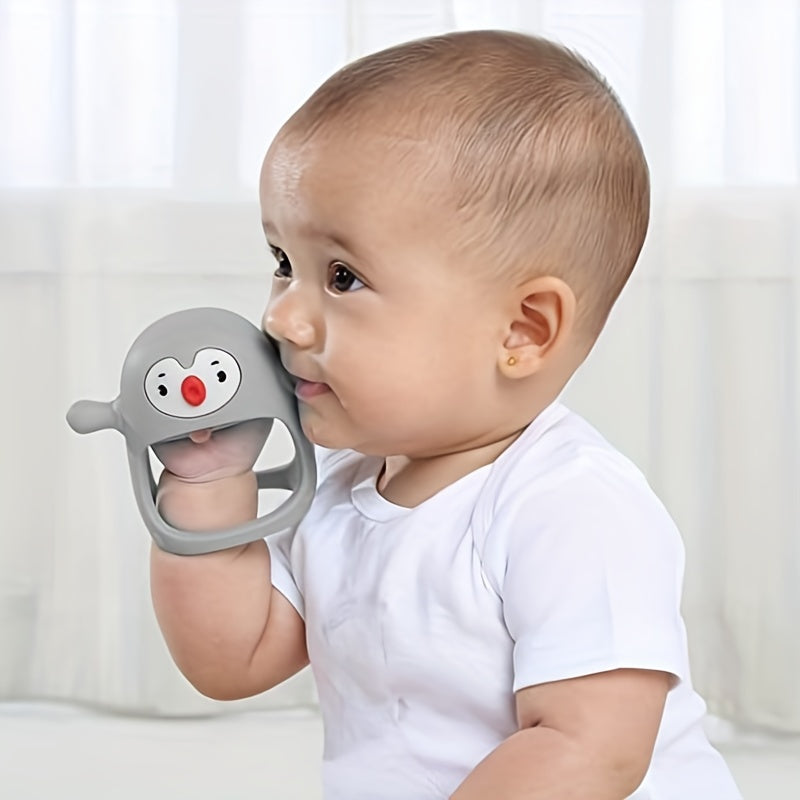 Never-Drop Silicone Teether Pacifier for Newborns
