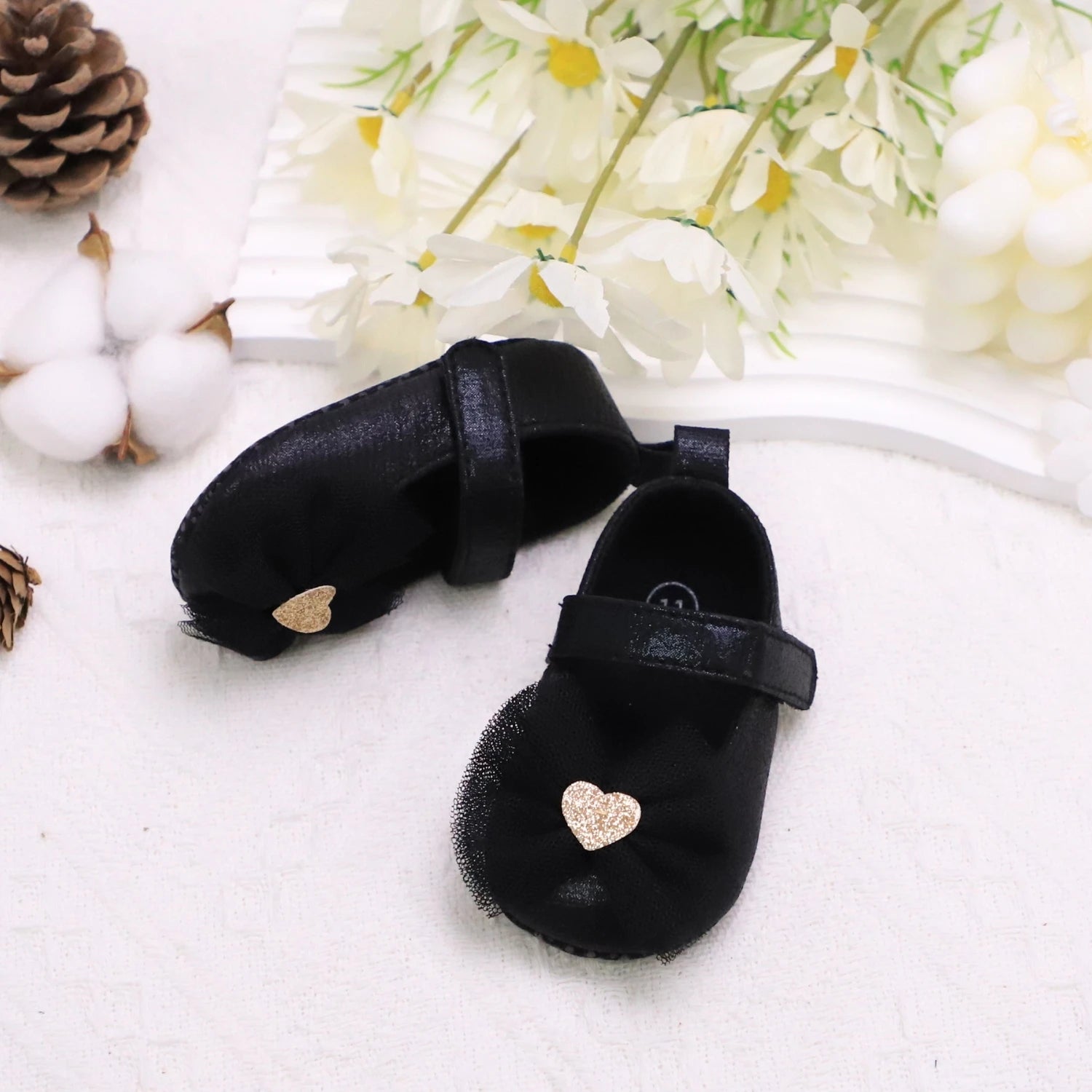 Baby Girl Princess Shoes | Breathable Non-Slip Lace Fashion First Walkers